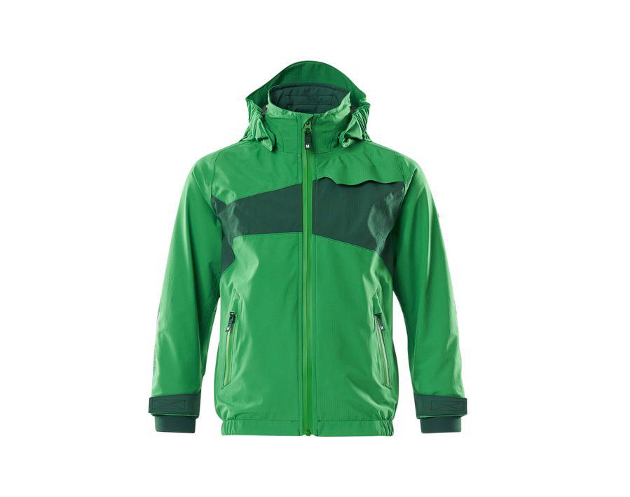 Hard Shell Jacke F R Kinder Accelerate Grasgr N Gr N G M