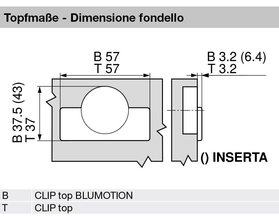 Meccanismo Folding per Pensili - Larghezza Anta : 45-80cm