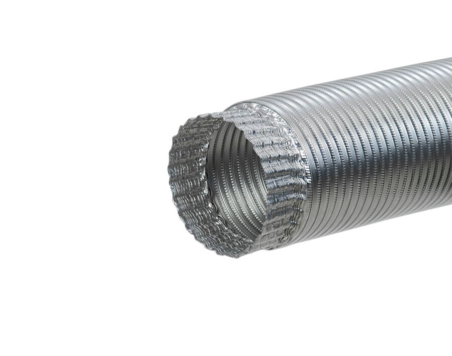 Aluminium-Rohr flexibel und ausziehbar, 100, 800 - 3000